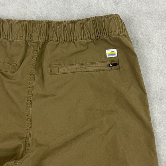 Vuori Ripstop Climber Pants Mens M Khaki Drawstring Performance Hiking Joggers - Picture 10 of 12